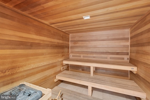 4100 Cathedral Ave NW Unit 818, Washington, DC 20016 - relaxing sauna with wood ceiling and wood walls