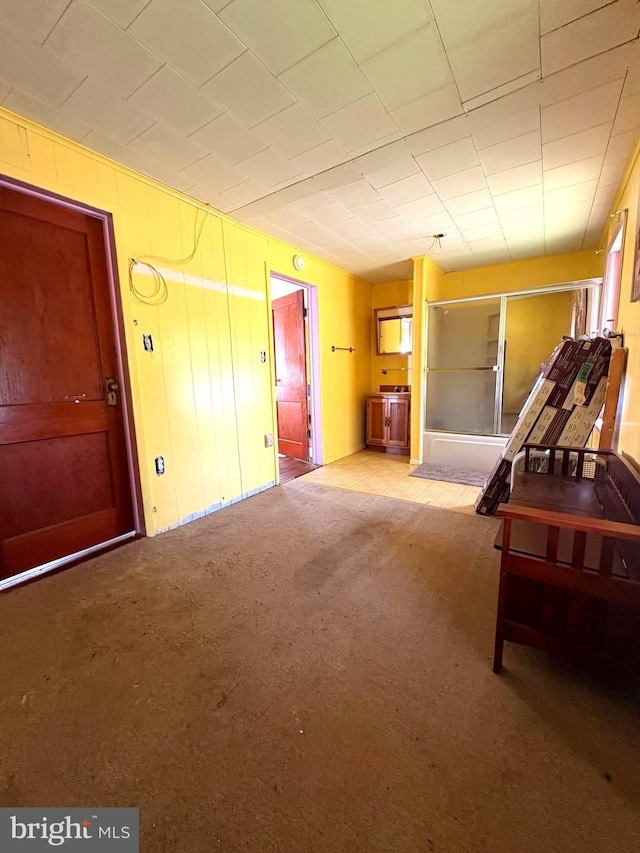 interior space featuring ensuite bathroom