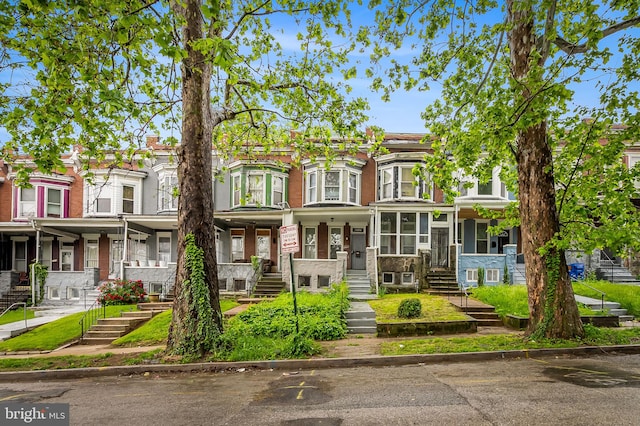 2717 Mosher St, Baltimore, MD 21216 - view of property featuring stairs