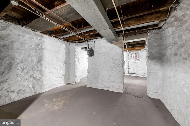 2717 Mosher St, Baltimore, MD 21216 - view of unfinished basement