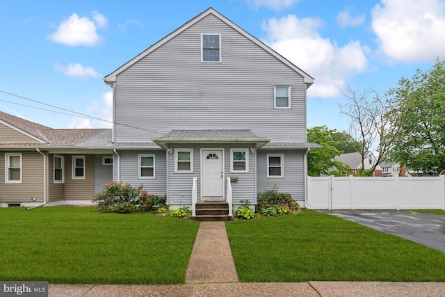 321 Taft St, Bristol, PA 19007 - view of front of house with a shingled roof