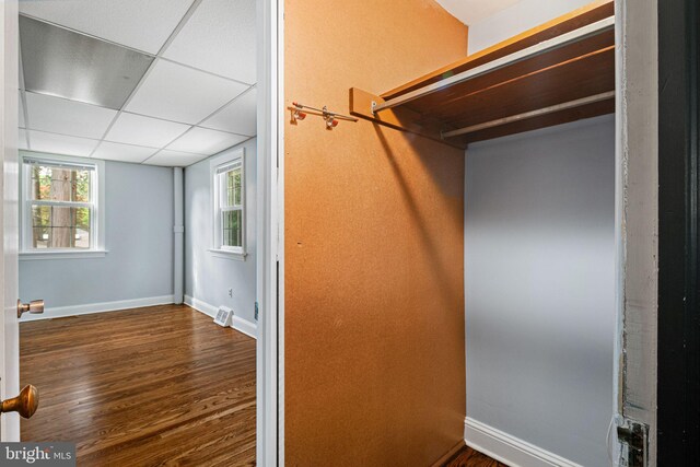 812 Pleasant Hill Rd, Wallingford, PA 19086 - spacious closet featuring wood finished floors