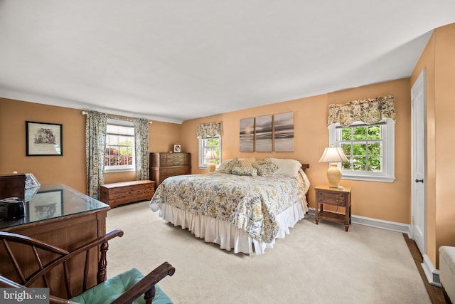 100 Chesney Ln, Erdenheim, PA 19038 - bedroom with light colored carpet and baseboards