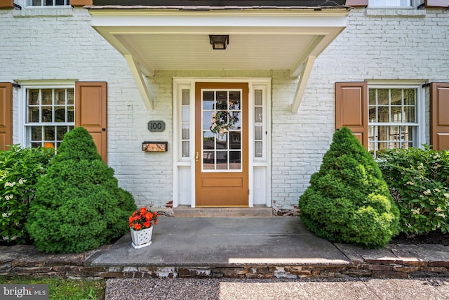 100 Chesney Ln, Erdenheim, PA 19038 - property entrance with brick siding