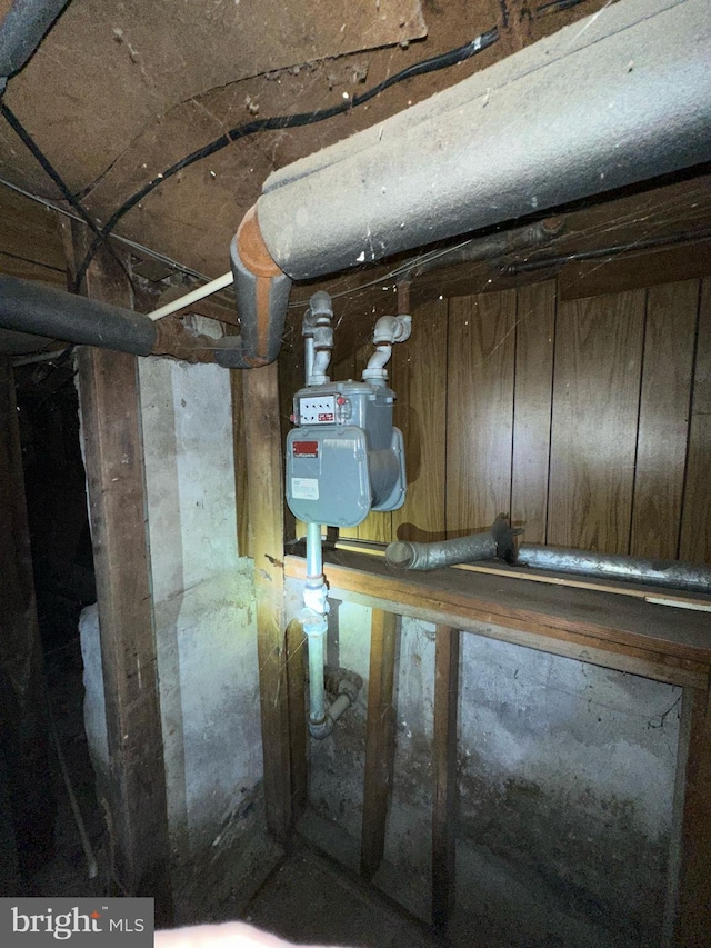 view of utility room
