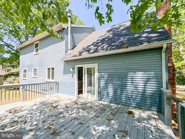 112 Hemlock Dr, Williamstown, NJ 08094 - view of wooden terrace
