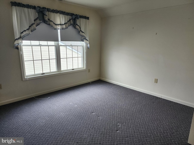 16 Lantern Ln, Columbus, NJ 08022 - unfurnished room with baseboards, carpet flooring, and lofted ceiling