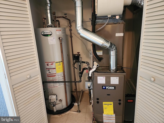 16 Lantern Ln, Columbus, NJ 08022 - utilities with water heater and heating unit