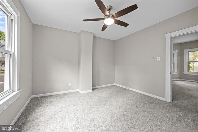 10 E Chestnut St, Delmar, MD 21875 - carpeted spare room with a ceiling fan and baseboards