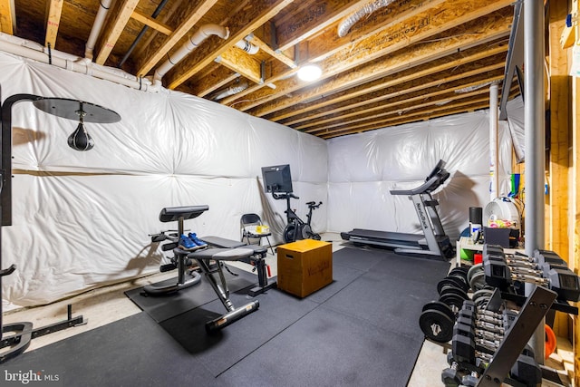5519 Golden Eagle Rd, Frederick, MD 21704 - view of workout room