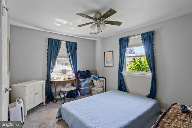 449 7th Ave, Lindenwold, NJ 08021 - bedroom featuring carpet flooring and ceiling fan