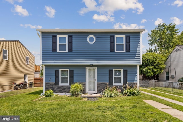 3135 Sollers Point Rd, Baltimore, MD 21222 - view of front of home with stone siding