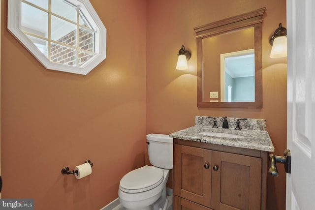43413 Countrywalk Ct, Ashburn, VA 20147 - half bath featuring toilet and vanity
