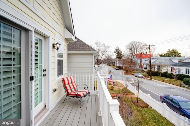 816 Bay Ridge Ave, Annapolis, MD 21403 - deck with a residential view