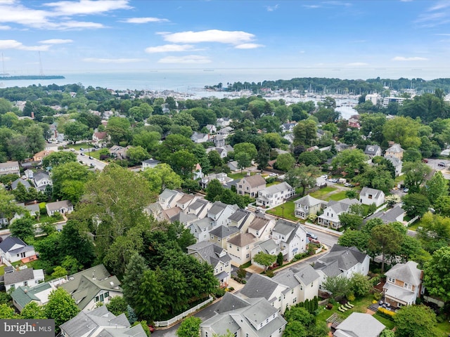 816 Bay Ridge Ave, Annapolis, MD 21403 - aerial perspective of suburban area featuring a nearby body of water