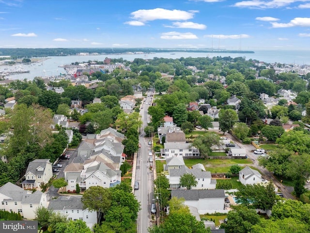 816 Bay Ridge Ave, Annapolis, MD 21403 - aerial view of residential area with a large body of water