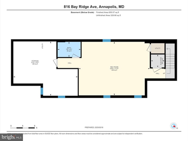 816 Bay Ridge Ave, Annapolis, MD 21403 - room layout