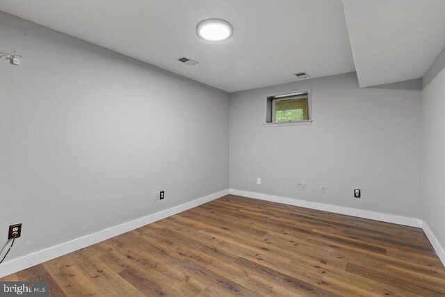 1604 Old New Windsor Rd, New Windsor, MD 21776 - empty room featuring wood finished floors and baseboards