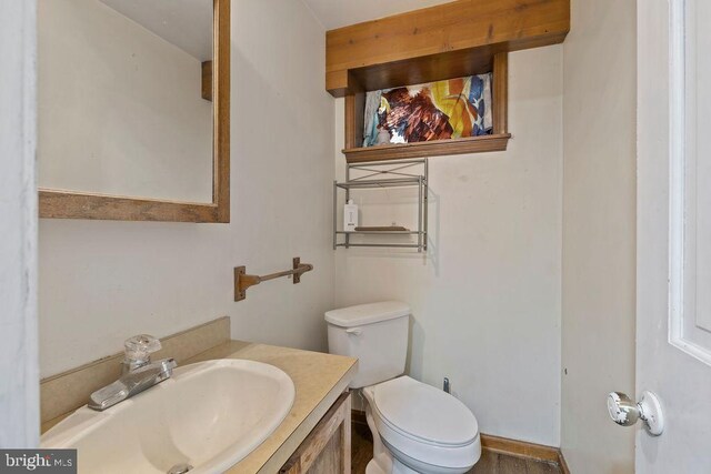 1604 Old New Windsor Rd, New Windsor, MD 21776 - bathroom with toilet and vanity