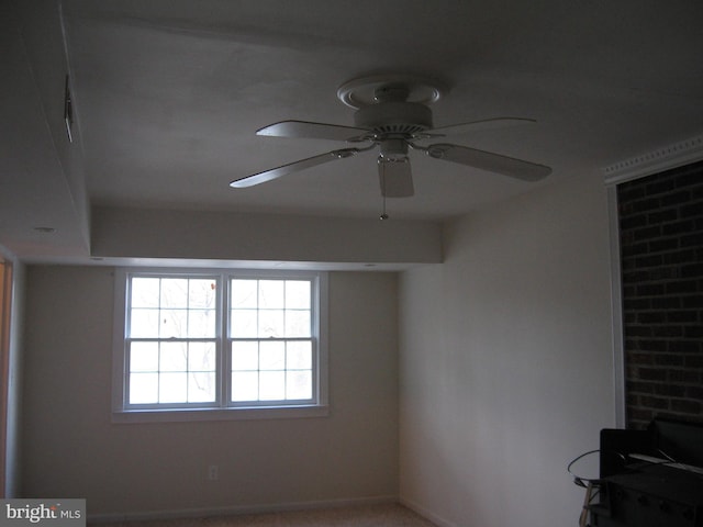 337 Carrsbrook Dr, Charlottesville, VA 22901 - unfurnished room with a ceiling fan and baseboards