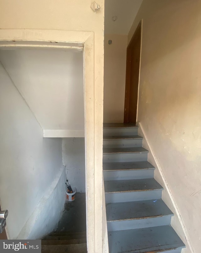 view of staircase