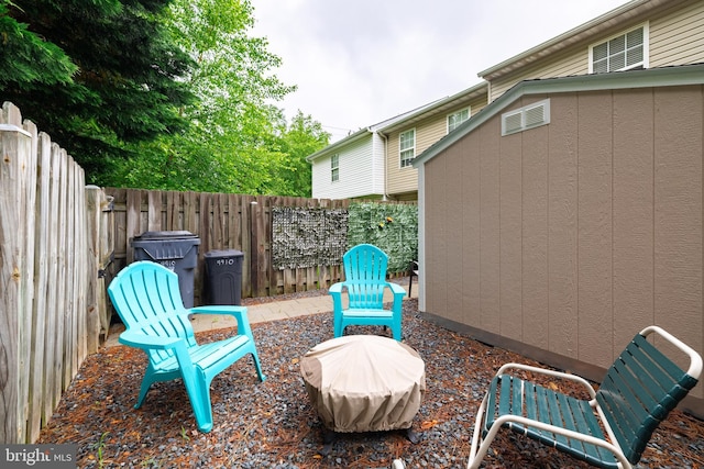 9910 Warwick Pl, Fredericksburg, VA 22408 - view of fenced backyard