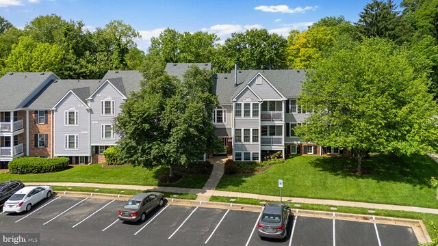 1476 Greenbriar Cir Unit 1-1476, Pikesville, MD 21208 - aerial view of property and surrounding area