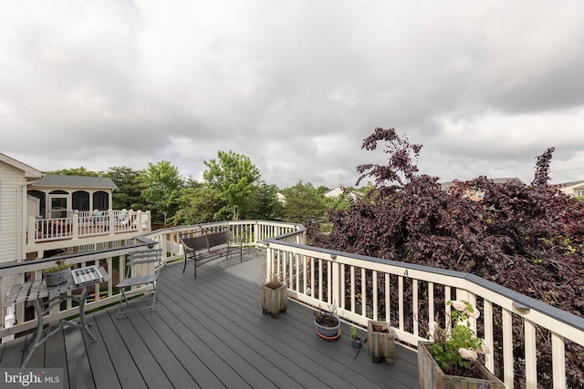 view of deck