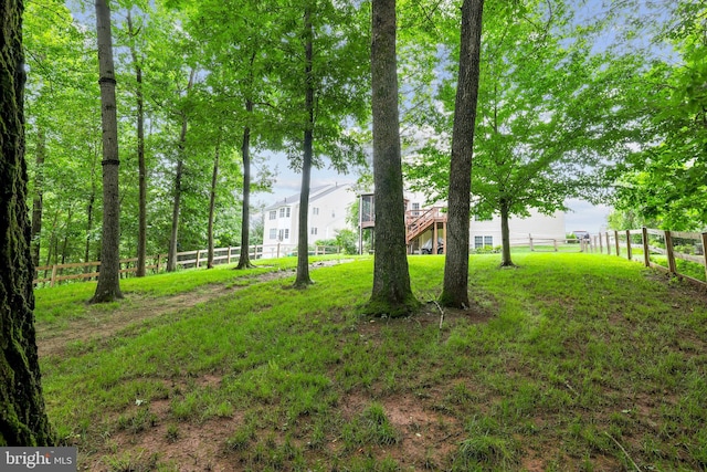 13626 Sylvan Bluff Dr, Leesburg, VA 20176 - view of yard