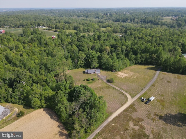 13245 Croom Rd, Upper Marlboro, MD 20772 - view of property location featuring a forest and rural landscape