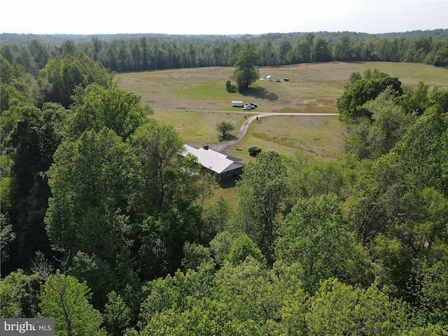 13245 Croom Rd, Upper Marlboro, MD 20772 - view of rural area featuring a heavily wooded area