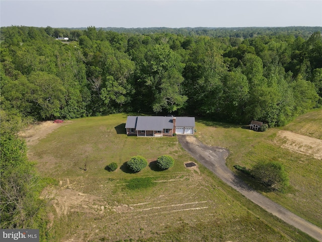 13245 Croom Rd, Upper Marlboro, MD 20772 - view of property location with a heavily wooded area