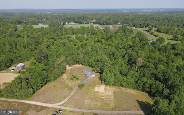 13245 Croom Rd, Upper Marlboro, MD 20772 - view of property location featuring a heavily wooded area