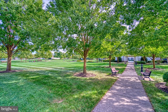 44458 Maltese Falcon Sq, Ashburn, VA 20147 - surrounding community with a yard