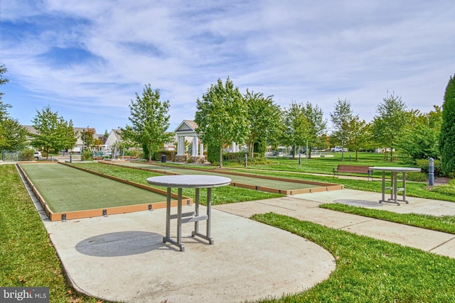 44458 Maltese Falcon Sq, Ashburn, VA 20147 - view of home's community with a bocce ball area