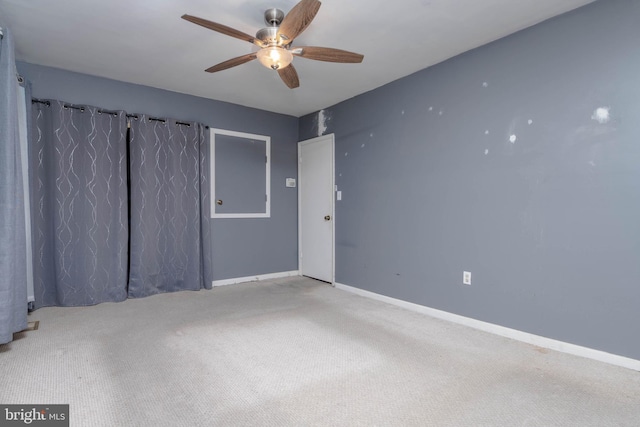 84 Transverse Unit 84, Middle River, MD 21220 - carpeted spare room featuring ceiling fan and baseboards