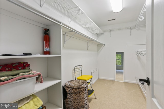 3547 Green Spring Rd, Havre De Grace, MD 21078 - walk in closet featuring carpet