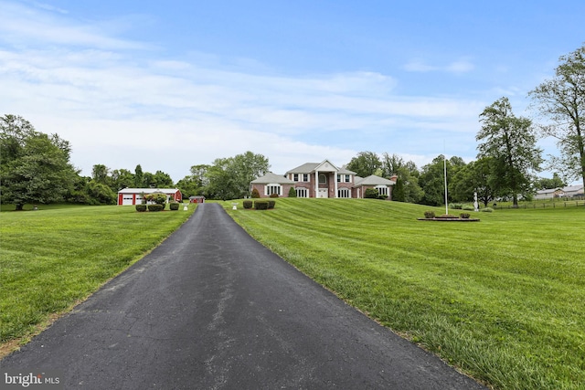 3547 Green Spring Rd, Havre De Grace, MD 21078 - view of front of home featuring a front lawn and asphalt driveway