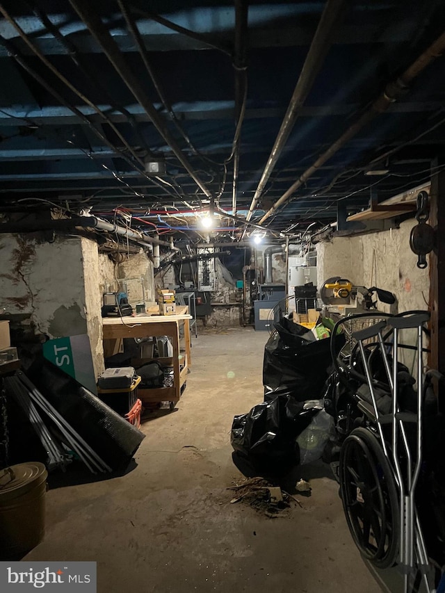 2947 W Girard Ave, Philadelphia, PA 19130 - view of unfinished below grade area
