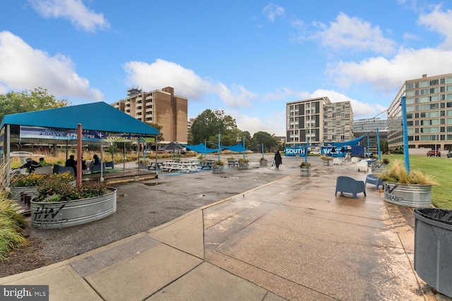 view of property's community
