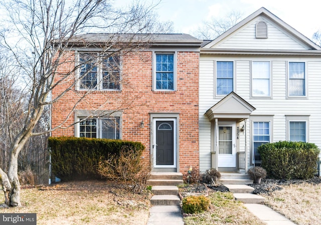 2156 Commissary Cir, Odenton, MD 21113 - view of front facade featuring brick siding