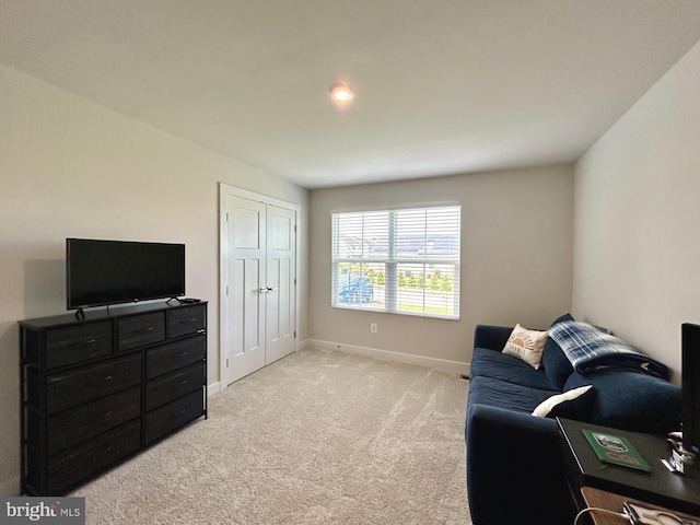 17 Perspective Pl, Hedgesville, WV 25427 - sitting room featuring light carpet and baseboards