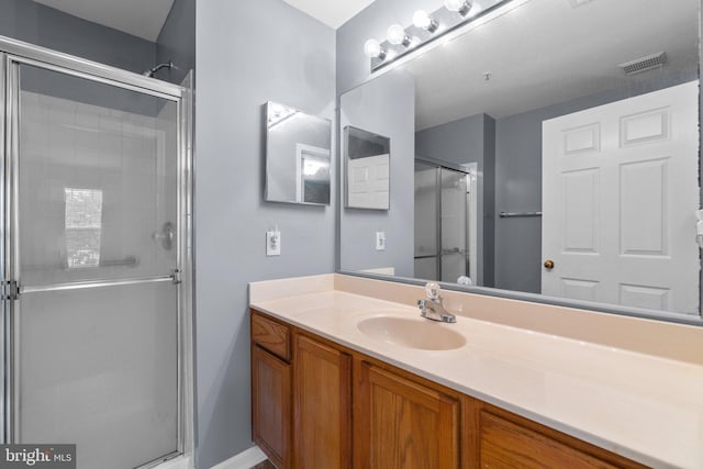 9150 Gracious End Ct Unit 104, Columbia, MD 21046 - full bathroom featuring a shower stall and vanity