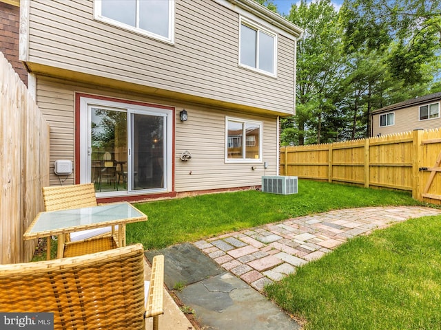 8822 Stauffer Rd, Walkersville, MD 21793 - rear view of property with central AC unit
