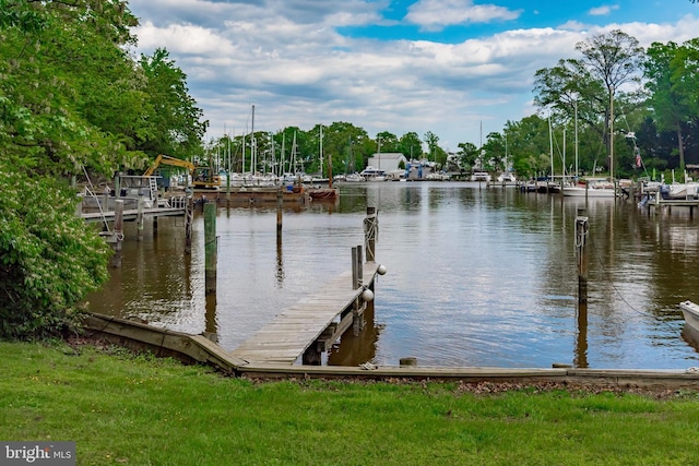 827 Janice Dr, Annapolis, MD 21403 - dock with a water view