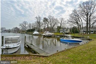 827 Janice Dr, Annapolis, MD 21403 - dock with a water view