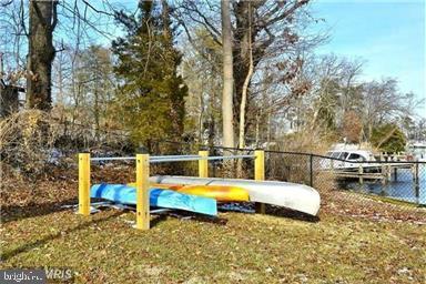 827 Janice Dr, Annapolis, MD 21403 - view of yard with a dog friendly area