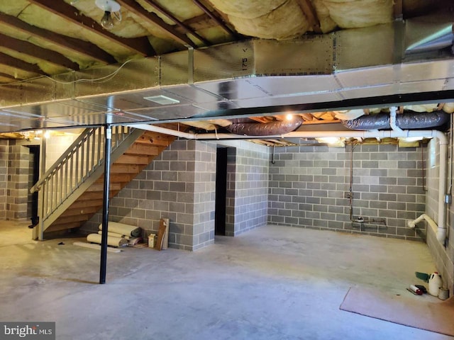 576 Kelker St, Oberlin, PA 17113 - view of unfinished below grade area