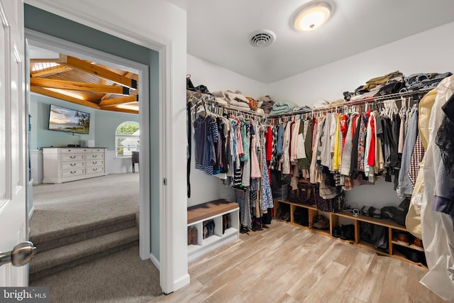 115 Holly Ct, Tuckerton, NJ 08087 - walk in closet with wood finished floors