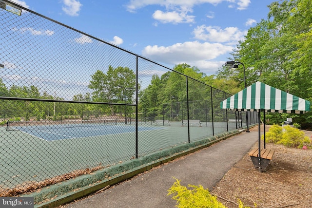 7879 Wintercress Ln, Springfield, VA 22152 - view of tennis court